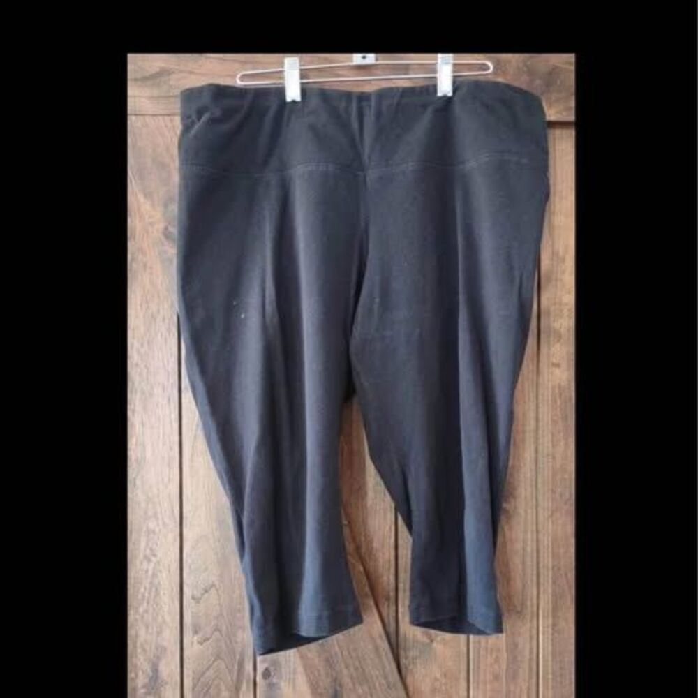 XL 16-18 Athletic Works charcoal capri Pants 16” Inseam C3901